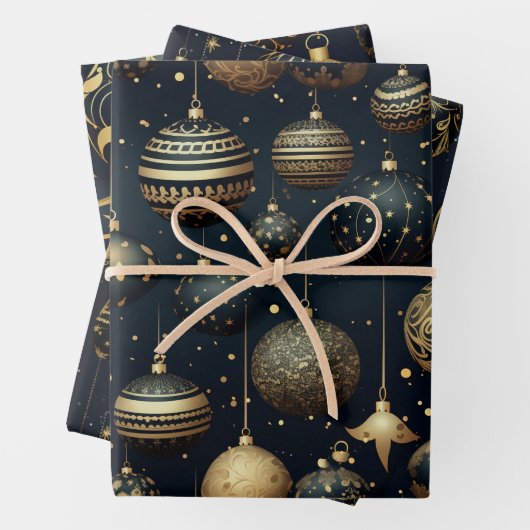 Atemberaubend Mitternacht Sparkone Geschenkpapier Set (Beispiel)