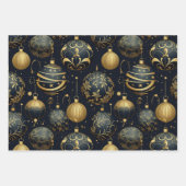 Atemberaubend Mitternacht Sparkone Geschenkpapier Set (Vorderseite 3)