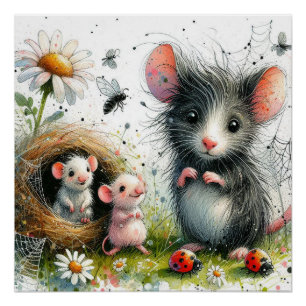 Atemberaubend, Mouse-Plakat Poster