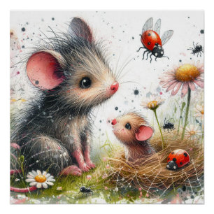 Atemberaubend, Mouse-Plakat Poster