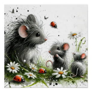 Atemberaubend, Mouse-Plakat Poster