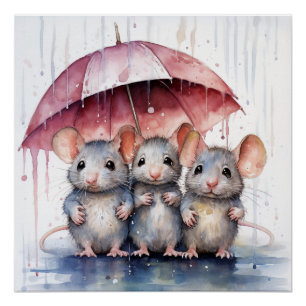 Atemberaubend, Mouse-Plakat Poster