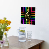 Atemberaubend Music Lovers Zitat Art Psychedelic N Foliendrucke (Ablage(Küche))