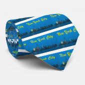 Atemberaubend neue New York Skyline Krawatte (Gerollt)