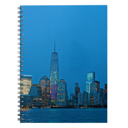 Atemberaubend neue New York Skyline Notizblock (Vorderseite)