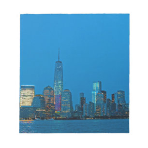 Atemberaubend neue New York Skyline Notizblock