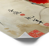 Atemberaubend Nishikigoi Koi Fischteich Poster (Ecke)