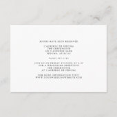 Atemberaubend Pink Daisies Begleitkarte (Rückseite)