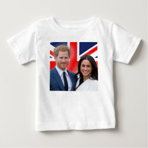 Atemberaubend! Prince Harry und Meghan Markle Baby T-shirt