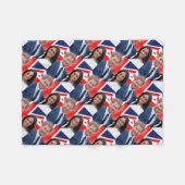 Atemberaubend! Prince Harry und Meghan Markle Fleecedecke (Vorderseite (Horizontal))
