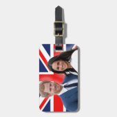 Atemberaubend! Prince Harry und Meghan Markle Gepäckanhänger (Vorderseite vertikal)