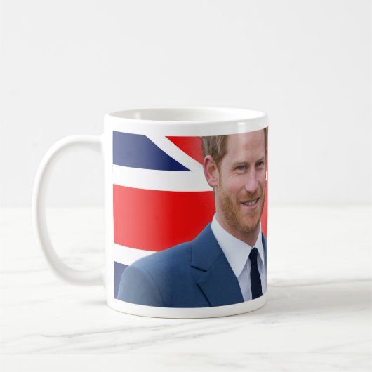 Atemberaubend! Prince Harry und Meghan Markle Kaffeetasse (Links)