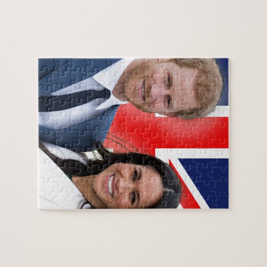 Atemberaubend! Prince Harry und Meghan Markle Puzzle (Horizontal)