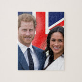 Atemberaubend! Prince Harry und Meghan Markle Puzzle (Vertikal)