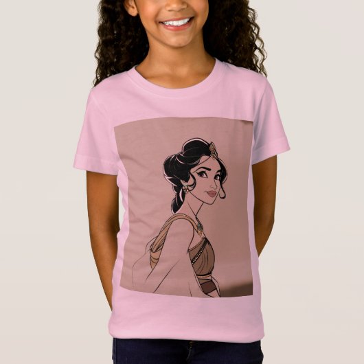 Atemberaubend Princess Jasmine T-Shirt (Vorderseite)