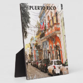 Atemberaubend Puerto Rico Vintage Reisen Fotoplatte (Seite)