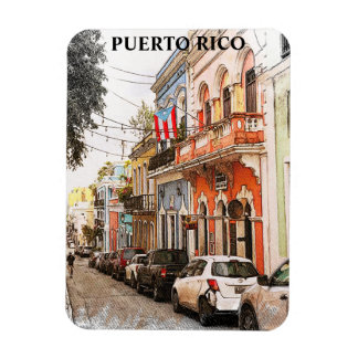 Atemberaubend Puerto Rico Vintage Reisen Magnet