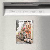 Atemberaubend Puerto Rico Vintage Reisen Magnet (In Situ (Geschirrspüler))