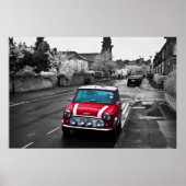 Atemberaubend Red Mini Poster (Vorne)