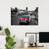 Atemberaubend Red Mini Poster (Heimbüro)