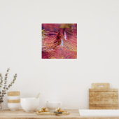 Atemberaubend rosa Gelbgoldfarbener Individuelle N Poster (Küche)