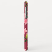 Atemberaubend rosa Nelke Case-Mate iPhone Hülle (Hinten/Links)