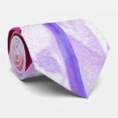 Atemberaubend Rot und Heiß rosa Kaktus Dahlia Krawatte (Gerollt)