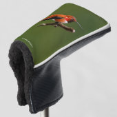Atemberaubend Rufous Hummingbird auf dem Kirschbau Golf Headcover (3/4 Vorderseite)