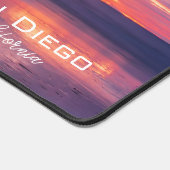 Atemberaubend San Diego California Beach Pier Suns Schreibtischunterlage (Ecke)