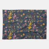 Atemberaubend, schöne bunte Blumen" Geschirrtuch (Horizontal)