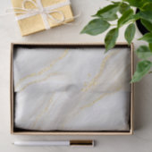 Atemberaubend Schöne Wirbel mit Imitate Gold Glitz Seidenpapier (Geschenk)