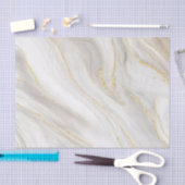 Atemberaubend Schöne Wirbel mit Imitate Gold Glitz Seidenpapier (Handwerk)