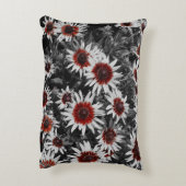 Atemberaubend Schwarz-Mit Augen Susans Akzentkisse Dekokissen (Rückseite(Vertikal))