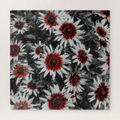 Atemberaubend Schwarz-Mit Augen Susans Jigsaw Puzz Puzzle (Horizontal)