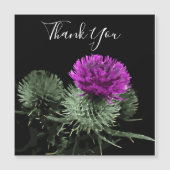 Atemberaubend Scottish Thistle Danke, Magnet (Vorderseite)