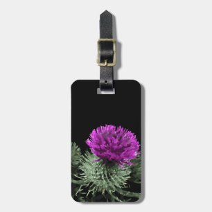 Atemberaubend Scottish Thistle Gepäckanhänger