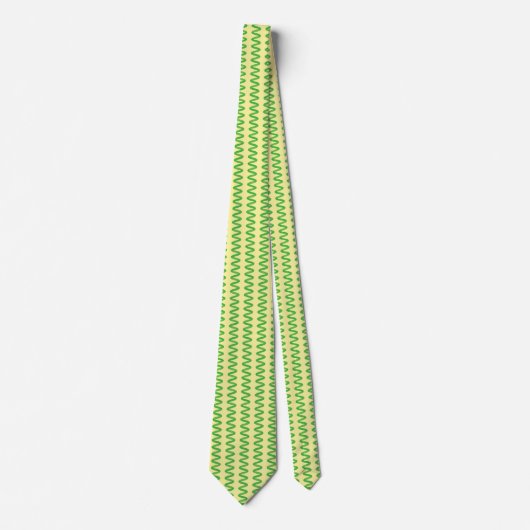 Atemberaubend Spirulina Neck Tie Krawatte (Vorderseite)