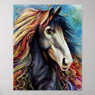 Atemberaubend Ulta Realistic Sinti und Roma Horse  Poster