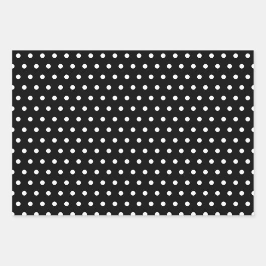 Atemberaubend und modern in Schwarz und Weiß Geschenkpapier Set (Vorderseite 2)