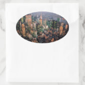 Atemberaubend! USA Ovaler Aufkleber (Tasche)