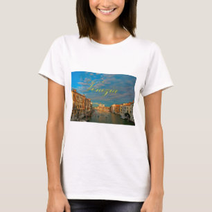 Atemberaubend! Venedig Grand Canal Venedig - Pro F T-Shirt