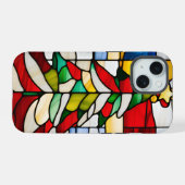 Atemberaubend verklebter Weihnachtsbaum einzigarti iPhone 15 Hülle (Rückseite (Horizontal))
