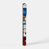 Atemberaubend verklebter Weihnachtsbaum einzigarti iPhone 15 Hülle (Rechte Seite)