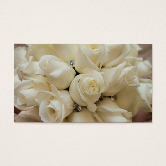 Atemberaubend White Rose Wedding Bouquet (Vorderseite)