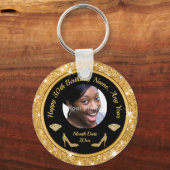 Atemberaubende, 30. Geburtstag Personalisierte Gas Schlüsselanhänger (Vorderseite)