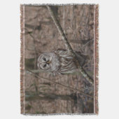 Atemberaubende abgehaltene Eulethrow-Decke Decke (Vorderseite Vertikal)