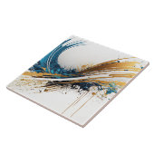 Atemberaubende Abstrakte Keramik - Vibrierendes De Fliese (Seite)