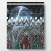 Atemberaubende Abstrakte Kunstdrucken Fotoplatte (Vorderseite)