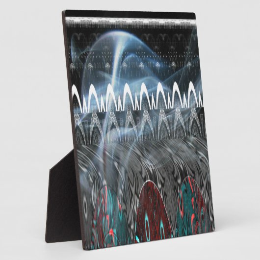 Atemberaubende Abstrakte Kunstdrucken Fotoplatte (Seite)