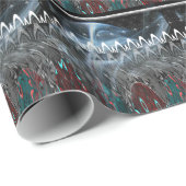 Atemberaubende Abstrakte Kunstdrucken Geschenkpapier (Rolleneckpunkt)